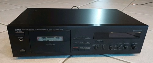 Yamaha 330 kassettendeck - yamaha, kx-330