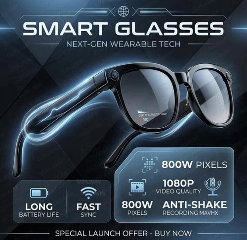 Smart glasses kamera brille - glasses,