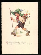 Künstler-AK Lungershausen