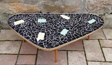 ***VINTAGE NIERENTISCH*MOSAIK*BEISTELLTISCH*50ER JAHRE*ROCKABILLY*FIFTIES***