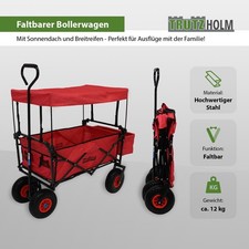 Bollerwagen faltbar mit Dach