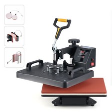 5in1 38x29cm Hitzepresse Heat Press Textilpresse Heißpresse Transferpresse