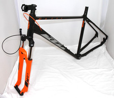 KTM Ultra FUN 29" Rahmen Gabel Set Alu MTB RH 53 XL Mattschwarz 1 1/8" Ritchey