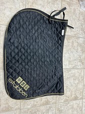 Satteldecke Schabracke schwarz