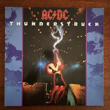 AC/DC ‎– Thunderstruck Vinyl, 12" ATCO Records ‎– 7567-96427-0   very good+