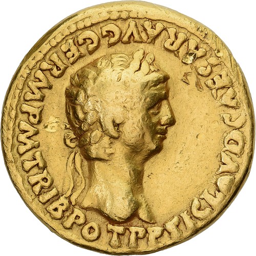 Claudius and nero aureus - claudius, nero,
