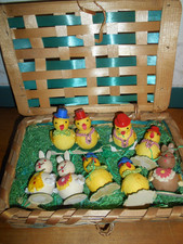 Konvolut 10 alte Osterhasen