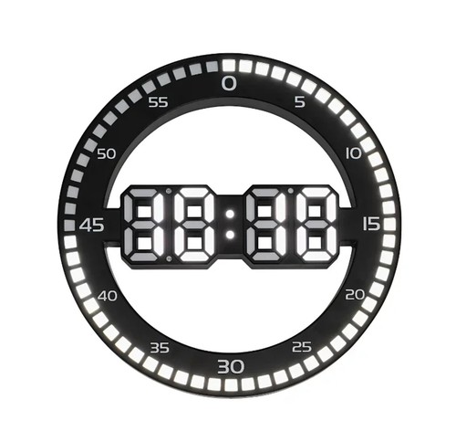 Led tisch und wanduhr - led,