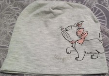 Baby Mütze Gr 62 68 Disney von H&M Jersey Baumwolle, Grau, dünn, Sehr Gut