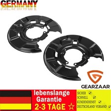 2x ANKERBLECH BREMSSCHEIBE