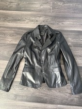 Leder Blazer Damen Größe M