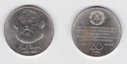 Ddr gedenk münze mark - münze,