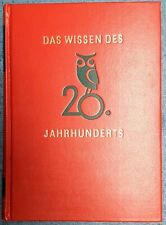1969 Das Wissen des 20 Jahrhunderts 3 Band Rarität 