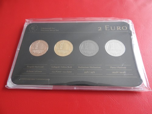 Luxemburg edelmetall set x - *luxemburg,