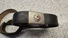 DDR KVP VoPo Grenzpolizei Koppelschloss mit Ledergürtel
