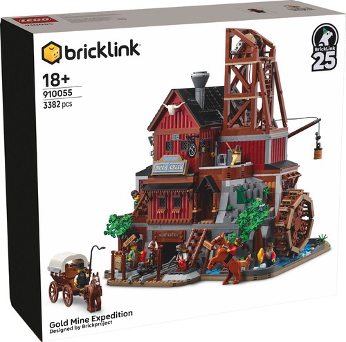 Lego bricklink gold mine - lego,