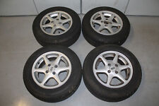 4 x ALUFELGEN, FELGEN 4x100 VW/ OPEL 185/65R14 SOMMERREIFEN Nr.52