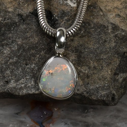 Edelopal anhänger 925er - edelopal, anhänger,