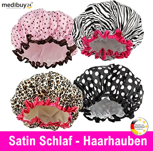 Schlafhaube satin verstellbare - satin,