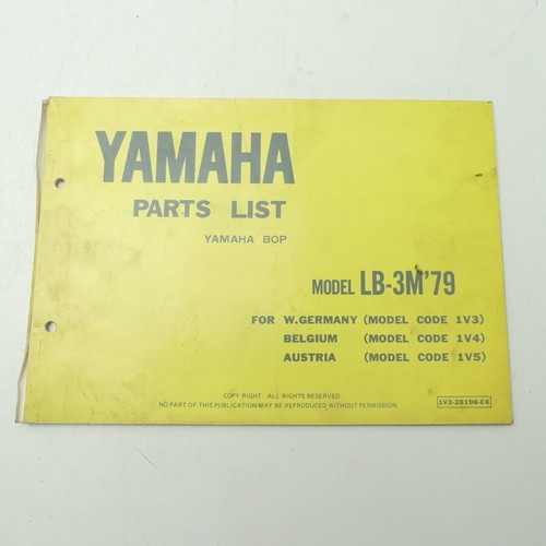 Original yamaha m bop - 3,