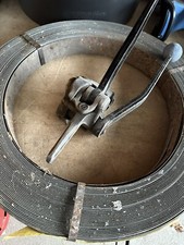 Orgapack OR-H 47 Umreifungsgerät mit 1 Rolle Verpackungsband Stahlband