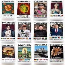 Quartett Tyrannen Seuchen Ungeziefer Junkfood Brutalismus Marienerscheinungen