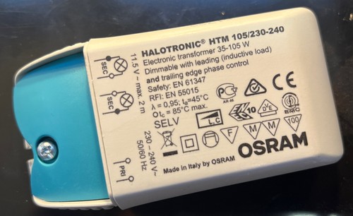 Osram halotronic trafo htm 105 - osram,