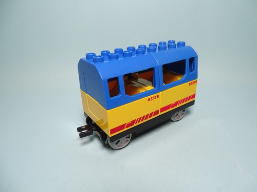 Lego duplo eisenbahn - eisenbahn, waggon
