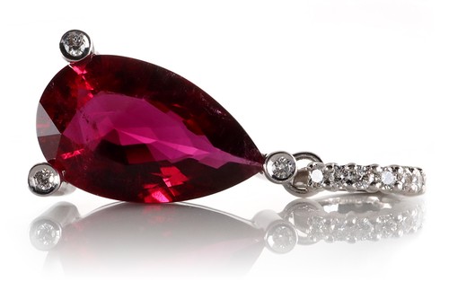 Clip anhänger rubellite - clip,