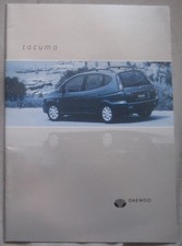 2002 Daewoo Tacuma Brochure