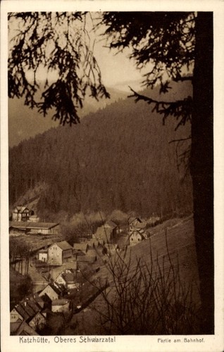 Katzhütte schwarzatal - im,