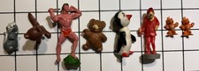 Konvolut Spielfiguren Tarzan Pinguin Bär/Bärenmarke...Vintage