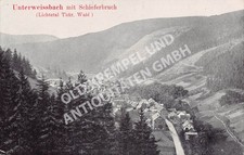 AK Postkarte Unterweissbach mit Schieferbruch  - ungelaufen