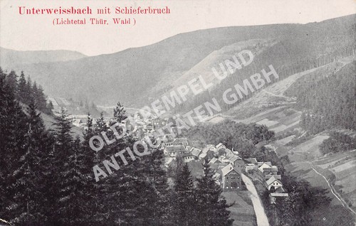 Postkarte unterweissbach - postkarte,