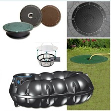 NEO Flachtank Regenwassertank Zisterne Erdtank 5000 L inkl. Kranentladung