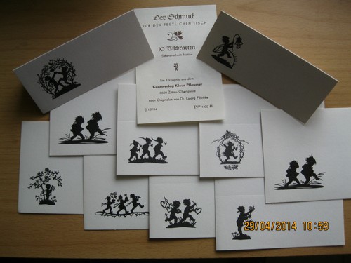 Tischkarten - 10,
