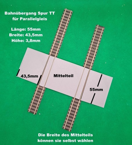 Bahnübergang spur - 2x,