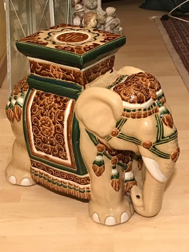 Porzellan elefant vintage - elefant,