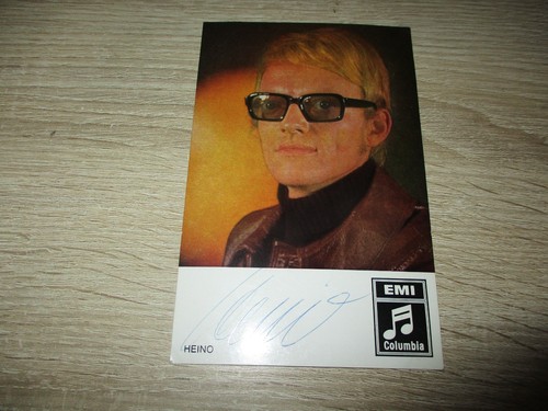 Heino original autogramm - original,