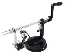 APFELSCHÄLMASCHINE METALL 3in1 Apfelschäler Apfelentkerner Apfelschneider