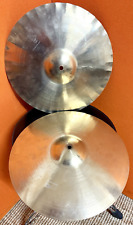 Vintage 70’s PAISTE Formula 602 Sound Edge Hihats 14" made in Switzerland