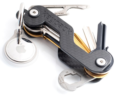 Keypack key organizer - keypack, carbon