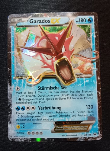 Garados xy106 promo holo - garados,