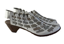 Rieker White Leather