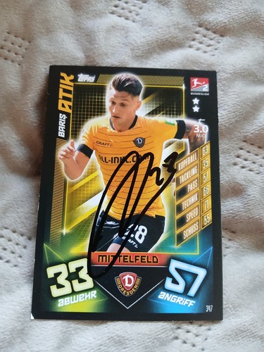 Match attax signiert - attax,