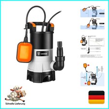 Tauchpumpe Schmutzwasserpumpe Wasserpumpe Pumpe Abwasserpumpe: 400W Tauchpump...