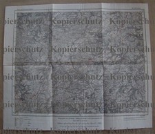 474c❚ alte Landkarte Hillesheim Hollerath Auw Stadtkyll Lommersdorf Blankenheim