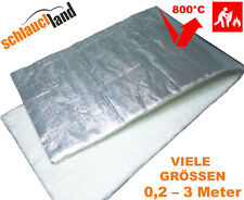 Hitzeschutz Matte 10mm Alu Keramik Decke Isolierung Auspuff Krümmer Ofenrohr TOP