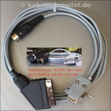 Commodore C128 / C128D Kabel