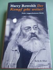 Harry Rowohlt Der Kampf geht weiter mit Widmung